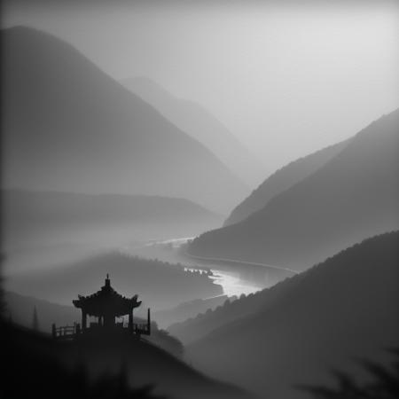 107873-2169130417-old chinese village countryside, hills, waterfalls, composition by chinese watercolor landscapes, intricate details, modelshoot.png